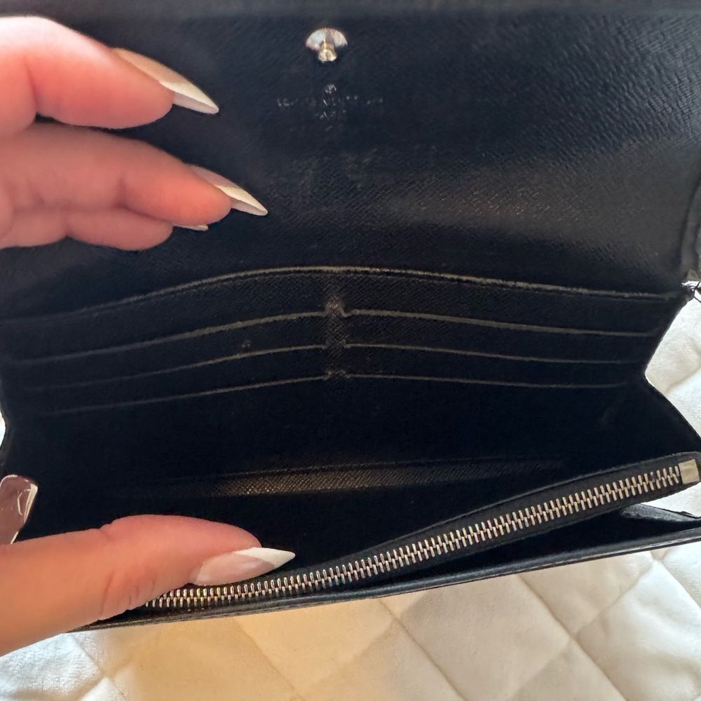 Louis Vuitton Black Epi Leather Long Wallet - Picture 5 of 10